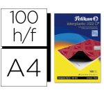 Papel carbon pelikan negro interplastic din a4 caja de 100 hojas