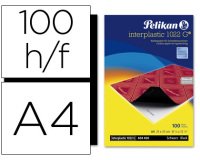 Papel carbon pelikan negro interplastic din a4 caja de 100 hojas
