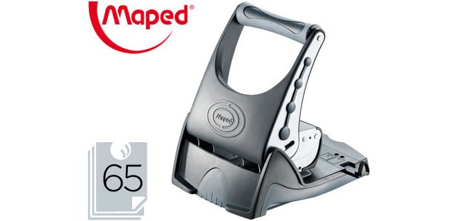 Taladrador easy maped 2 agujeros capacidad 65/70 hojas