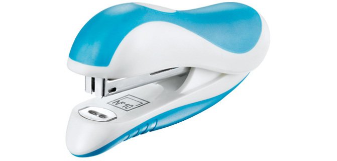 Grapadora maped pocket colores surtidos capacidad 15 hojas usa grapas nº10