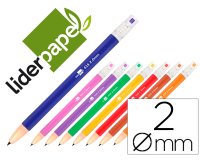 Portaminas liderpapel 2 mm colores surtidos