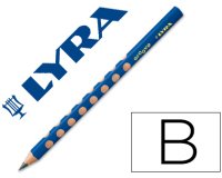 Lapices de grafito lyra groove triangular mina b de 4,25 mm