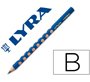 Lapices de grafito lyra groove triangular mina b de 4,25 mm