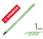 Rotulador stabilo acuarelable pen 68 verde hielo punta gruesa 1mm