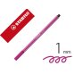 Rotulador stabilo acuarelable pen 68 rosa punta gruesa 1mm