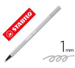 Rotulador stabilo acuarelable pen 68 gris azulado palido punta gruesa 1mm