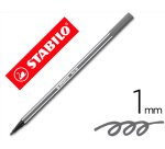 Rotulador stabilo acuarelable pen 68 gris azulado medio punta gruesa 1mm