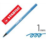 Rotulador stabilo acuarelable pen 68 azul oscuro punta gruesa 1mm