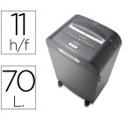 Destructora de documentos rexel antiatasco mercury rdm1170 capacidad de corte 11 h destruye grapas y clips