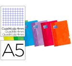 Libreta escolar oxford 48 h din a5 cuadro 4 mm