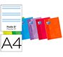 Libreta escolar oxford 48 h din a4 2 rayas pauta
