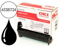 Oki 43381724 Tambor negro de alta capacidad (20000 páginas)