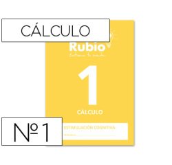 Cuaderno rubio entrena tu mente estimulación cognitiva calculo 1