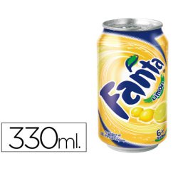 Refresco fanta limon lata 330 ml