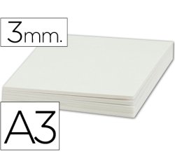 Carton pluma liderpapel blanco doble cara din a3 espesor 3mm