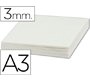 Carton pluma liderpapel blanco doble cara din a3 espesor 3mm