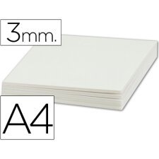 Carton pluma liderpapel blanco doble cara din a4 espesor 3mm