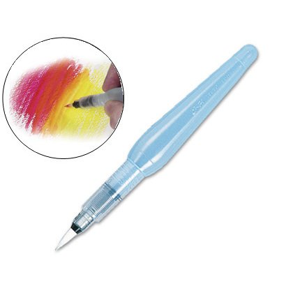 Pinceles pentel para productos acuarelables frh-m apto para acuarelas ceras y lapices acuarelables