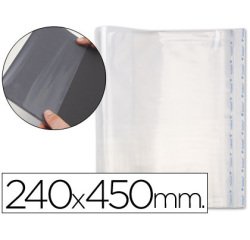 Forralibro  ajustable adhesivo 240x450mm -blister