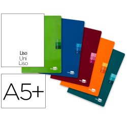 Libreta liderpapel scriptus a5 plus 48 hojas 90gr liso sin margen