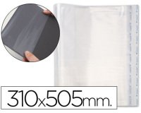 Forralibro pp ajustable adhesivo 310x505 mm
