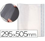 Forralibro pp ajustable adhesivo 295x505 mm