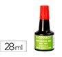 Tinta tampon q-connect frasco de 28 ml