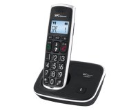 Telefono inalambrico spc telecom 7608n teclas digitos y pantalla extra grandes compatible audifonos