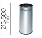 Paraguero metalico 314 perforado plateado 50x21,5 cm