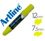 Rotulador artline pizarra verde negra epw-12 mm color amarillo