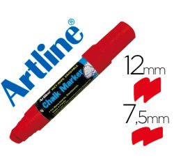 Rotulador artline pizarra verde negra epw-12 mm color rojo