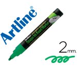 Rotulador artline pizarra verde negra epw-4 ve-gr color verde fluorescente bolsa de 4 unidades