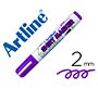 Rotulador artline camiseta ekt-2 violeta punta redonda 2 mm para uso en camisetas