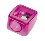 Sacapuntas m+r plastico para ceras gruesas de 16m 1 uso colores surtidos