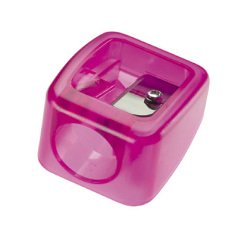 Sacapuntas m+r plastico para ceras gruesas de 16m 1 uso colores surtidos