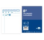 Talonario liderpapel camarero octavo original y copia t252 zig zag