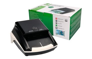 Detector y contador q-connect de billetes falsos con cargador electrico puerto usb actualizacion de divisas