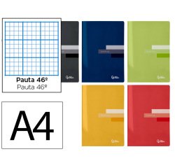 Libreta liderpapel scriptus a4 48 hojas 90gr rayado nº46
