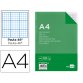 Recambio liderpapel A4 100 hojas 60g rayado nº 46 4 taladros