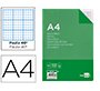 Recambio liderpapel A4 100 hojas 60g rayado nº 46 4 taladros