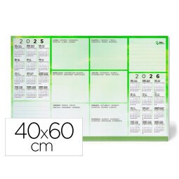 Planning sobremesa semanal liderpapel 40x60 cm 80 gr 60 hojas 2025-2026