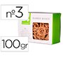 Gomillas elasticas q-connect 100 gr numero 3 30 x 2 mm