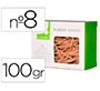 Gomillas elasticas q-connect 100 gr numero 8 80 x 2 mm