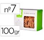 Gomillas elasticas q-connect 100 gr numero 7 70 x 2 mm