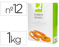 Gomillas elasticas q-connect 1000 gr numero 12 120 x 2 mm