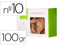 Bandas elasticas q-connect 100 gr 100x9 mm numero 10