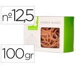 Bandas elasticas q-connect 100 gr 125 x 9 mm numero 12,5