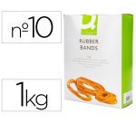 Bandas elasticas q-connect 1000 gr 100 x 9 mm numero 10