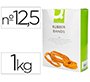Bandas elasticas q-connect 1000 gr 125 x 9 mm numero 12,5