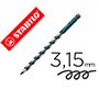 Lapices de grafito stabilo easygraph ergonomico para ambidiestros mina 3,15 mm hb